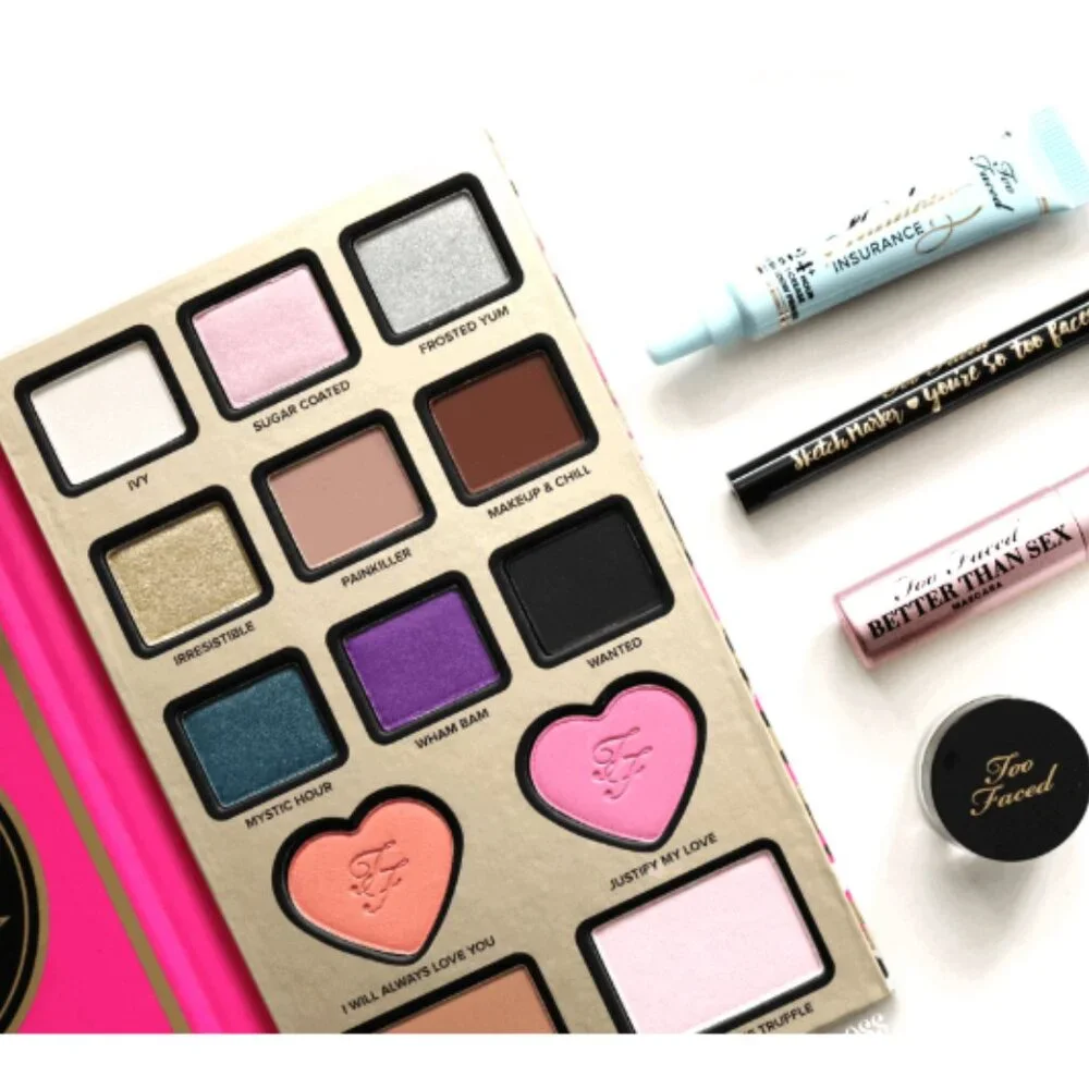 Limited Edition Too Faced The Power of Makeup Palette Nikkie Tutorials Set NIB